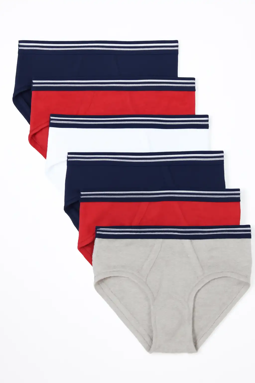 Custom Made Men's Cotton Classic Multipack Briefs