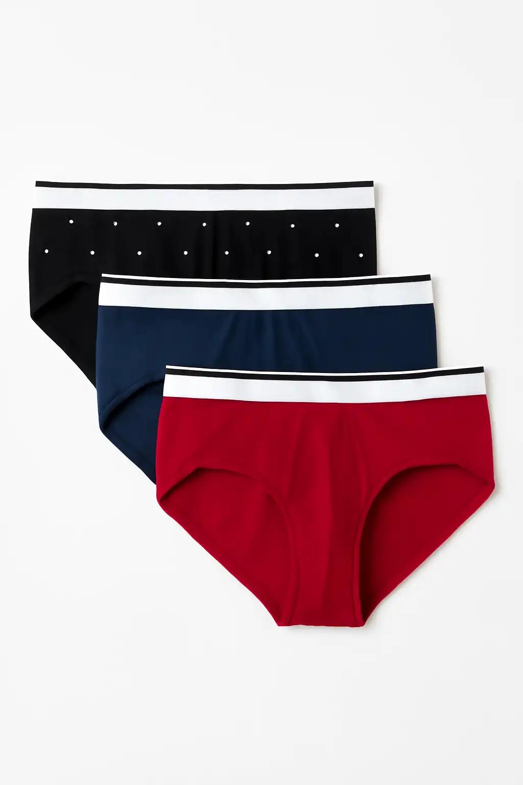 Custom Made Siatex Global Men's Classic Cotton Stretch Multipack Briefs
