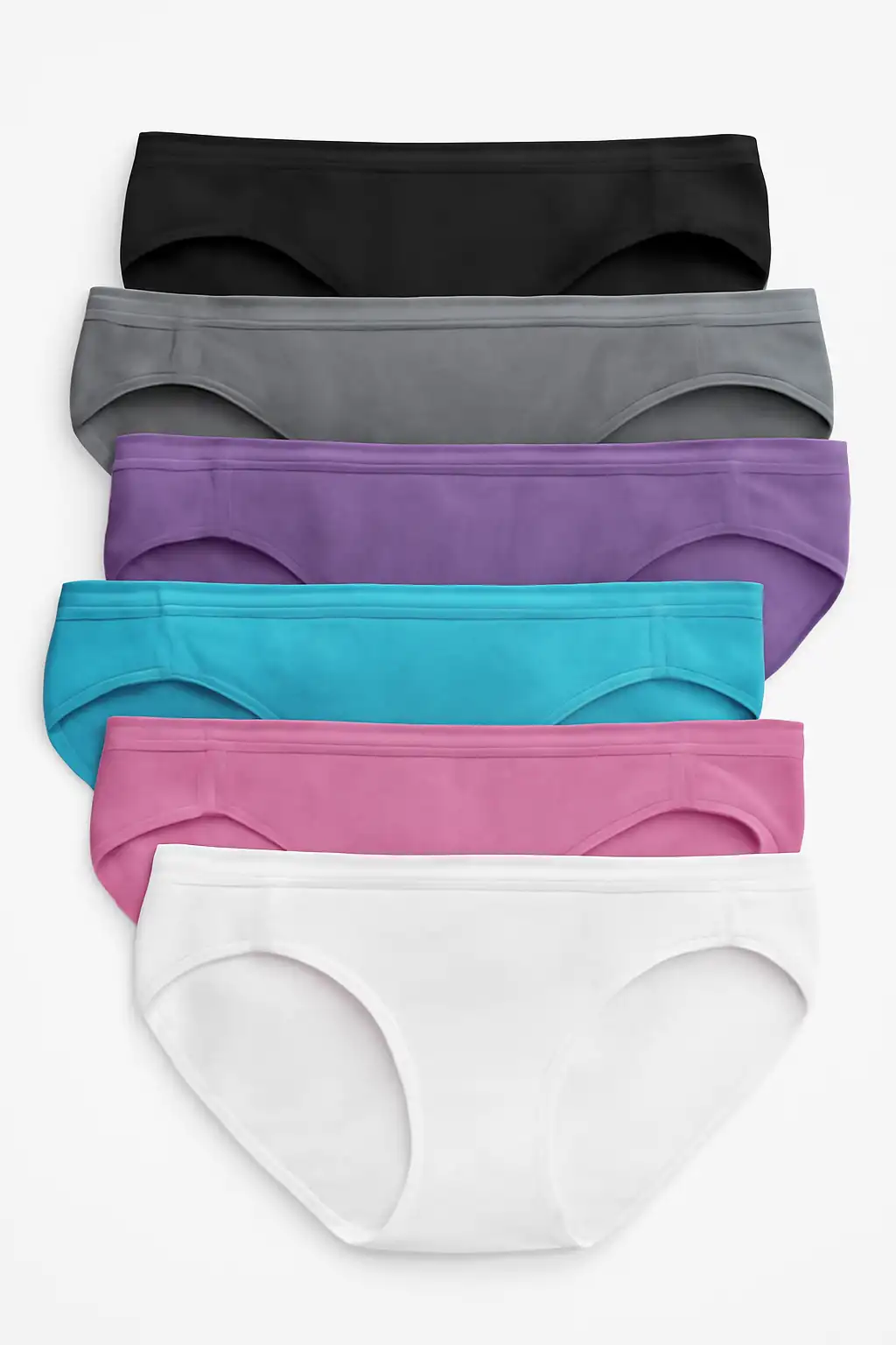 Custom Made Women's Bikini Underwear Moisture Wicking Cotton Bikini Panties