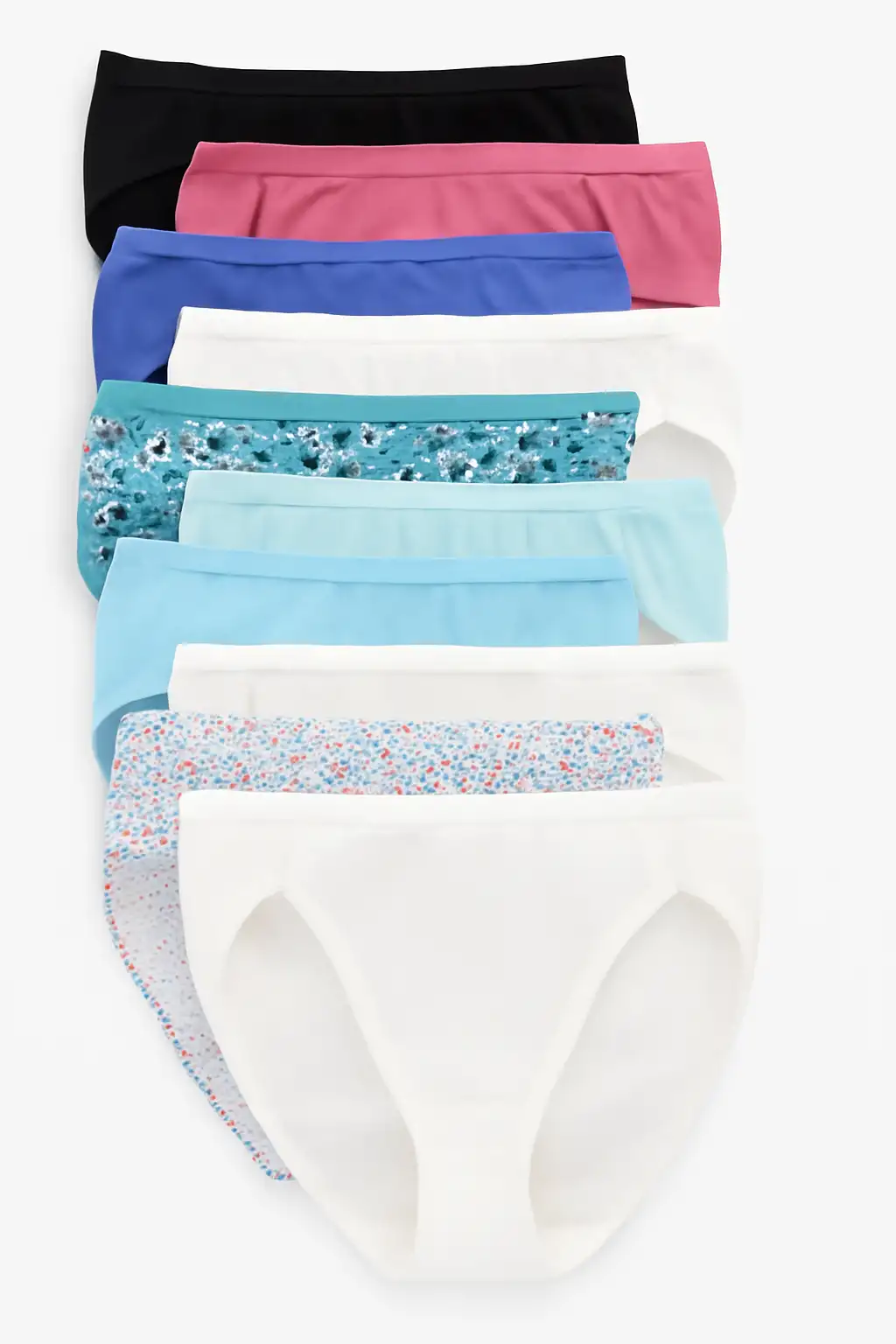 Custom Made Women's Hi Cut Cotton Underwear High Waisted Panties