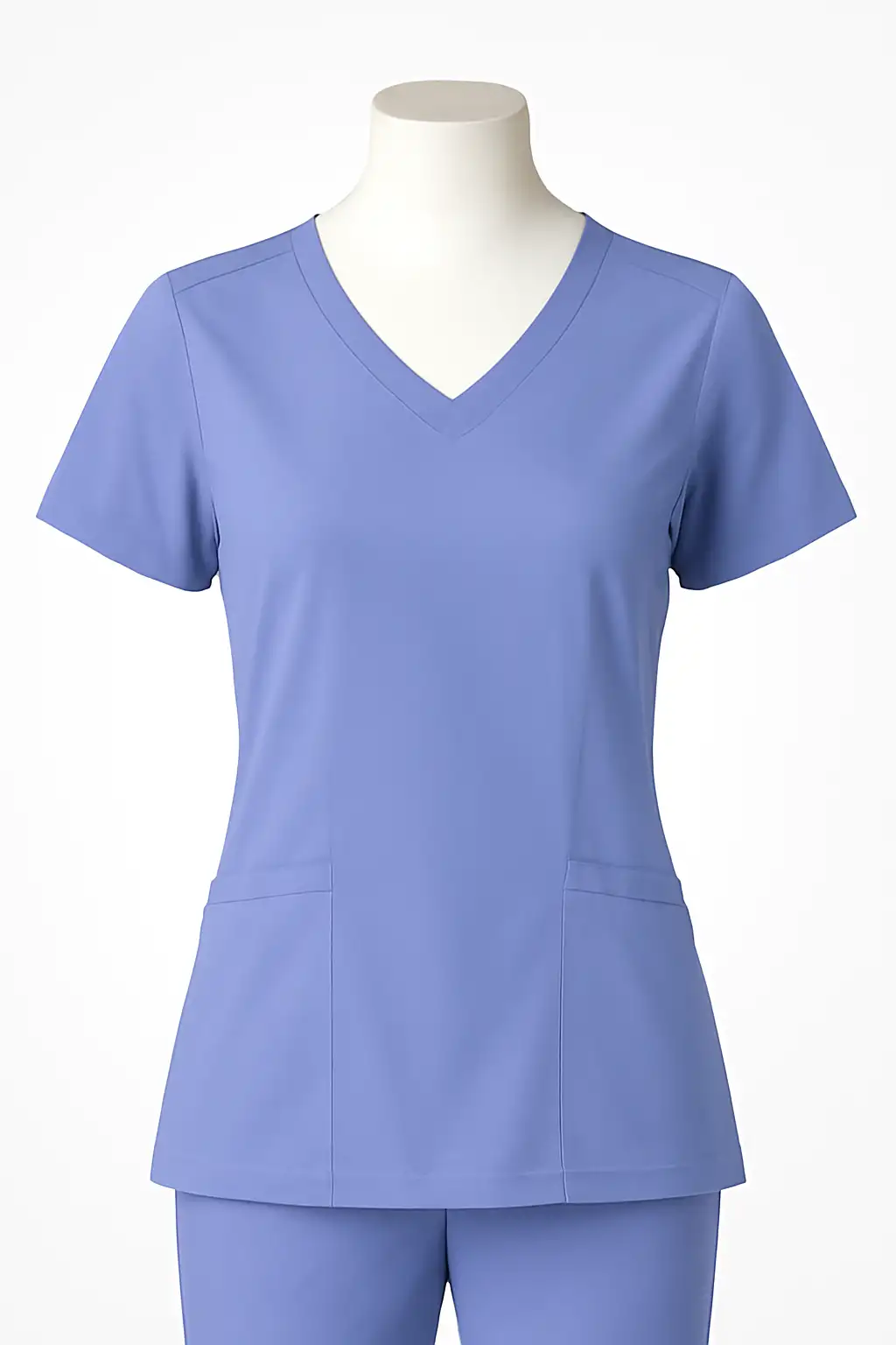 Custom Made Women's V Neck Scrub Top for The USA Wholesalers