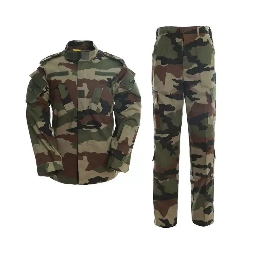Desert Camouflage Shirt And Pants Ripstop Combat Uniform Suit Set for Men