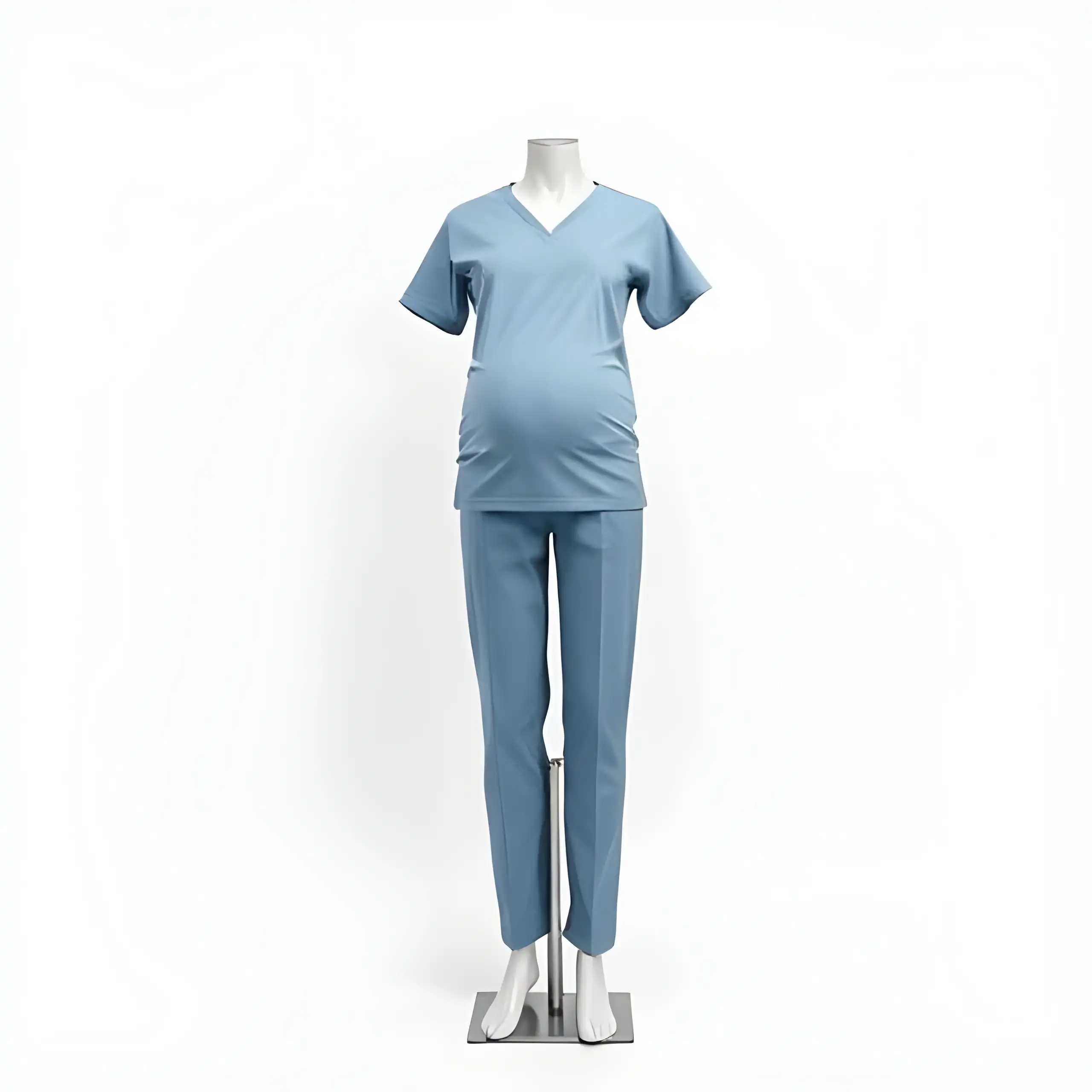 Custom Made Women’s V Neck Scrub Top for The USA Wholesalers