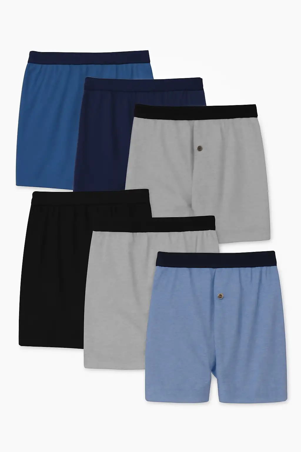 Men's Comfortsoft Underwear Boxers, Soft Knit Moisture Wicking Jersey Boxers