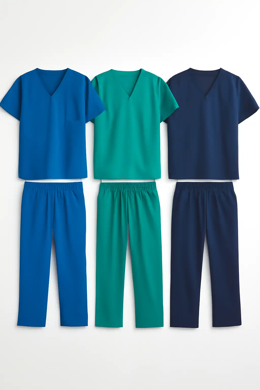 Quick Dry Nursing Scrub Set Dental Laboratory Surgical Clothes for Students