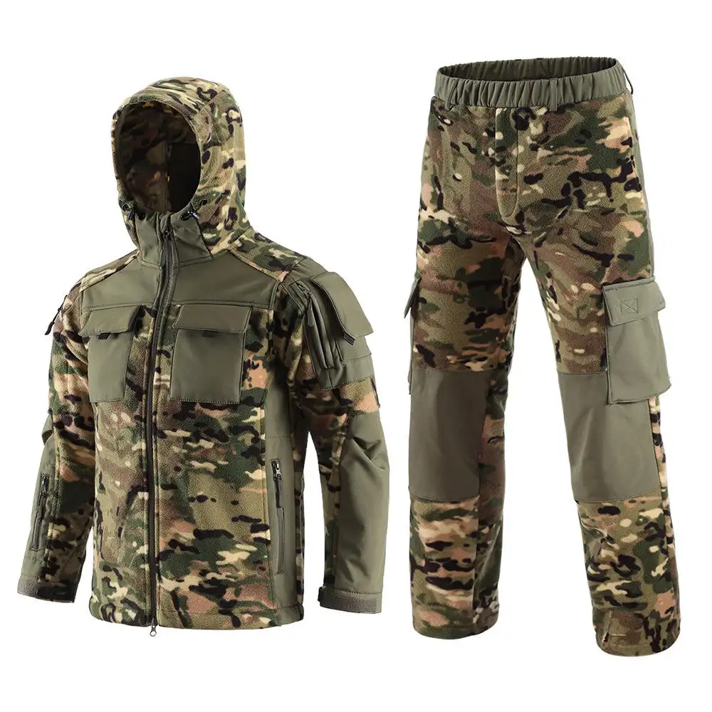 Waterproof Camouflage Tactical Uniform And Frog Jacket
