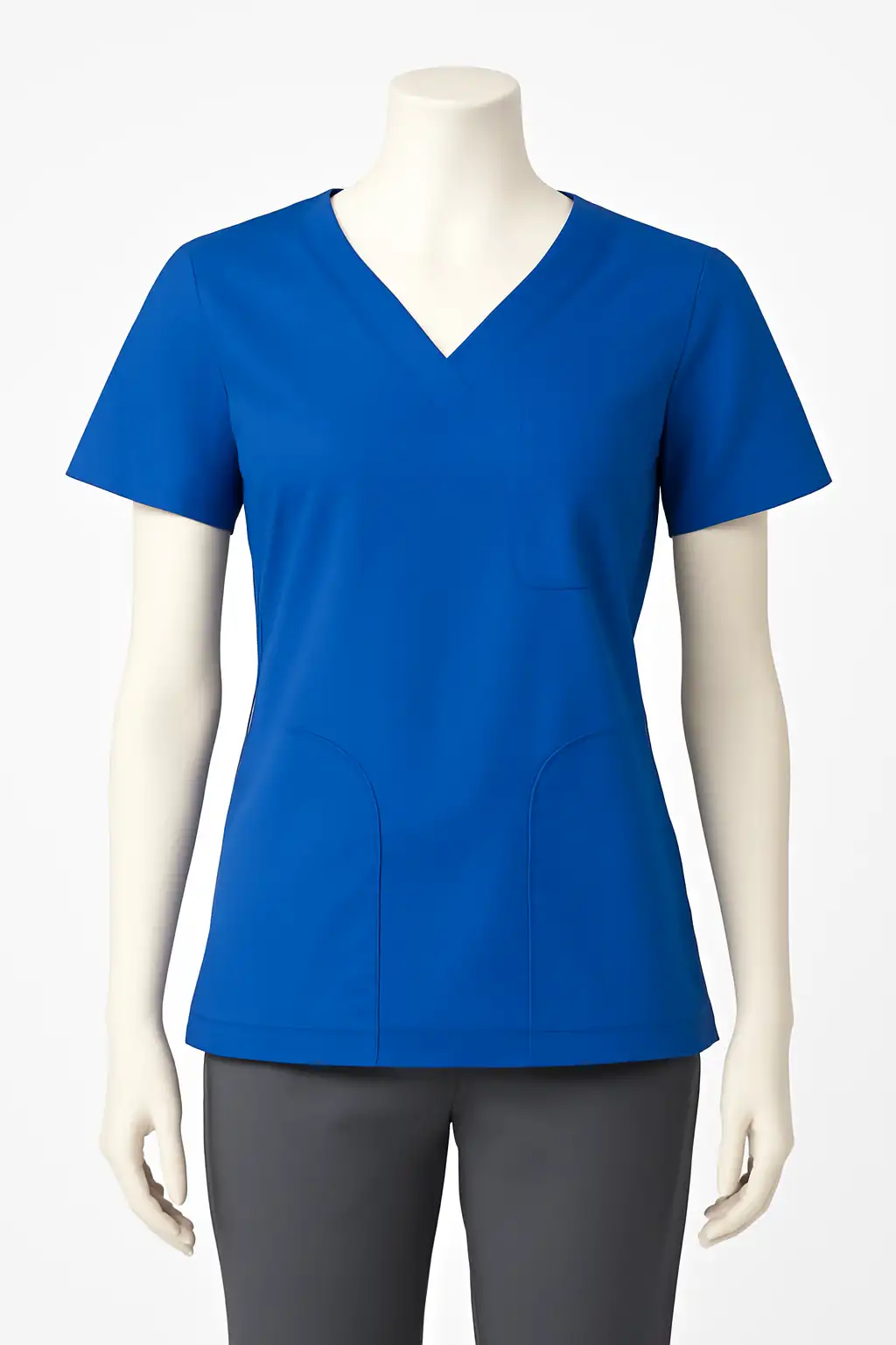 Women's Classic Fit V Neck Short Sleeve Scrub Top