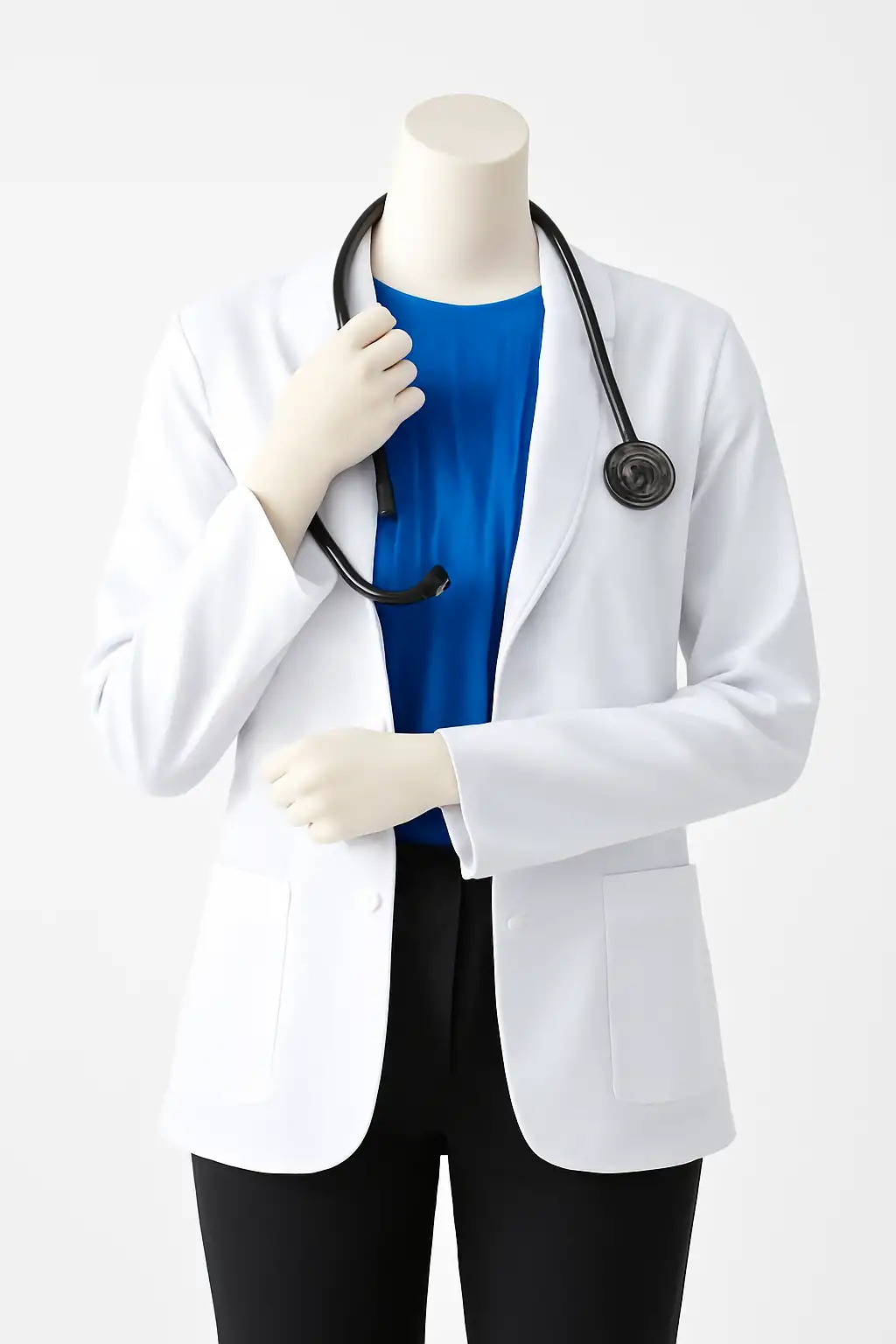 Women's Lab Coat Consultation Coat Made in Bangladesh for Medical Uniform Wholesalers
