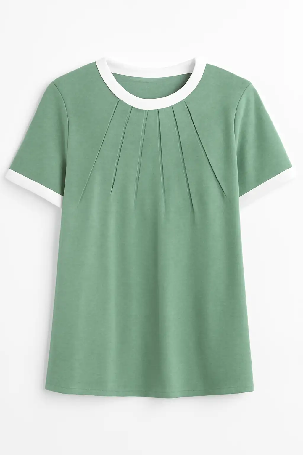 Womens Short Sleeve Tops Business Casual Tee Trendy Fashion Dressy Blouses